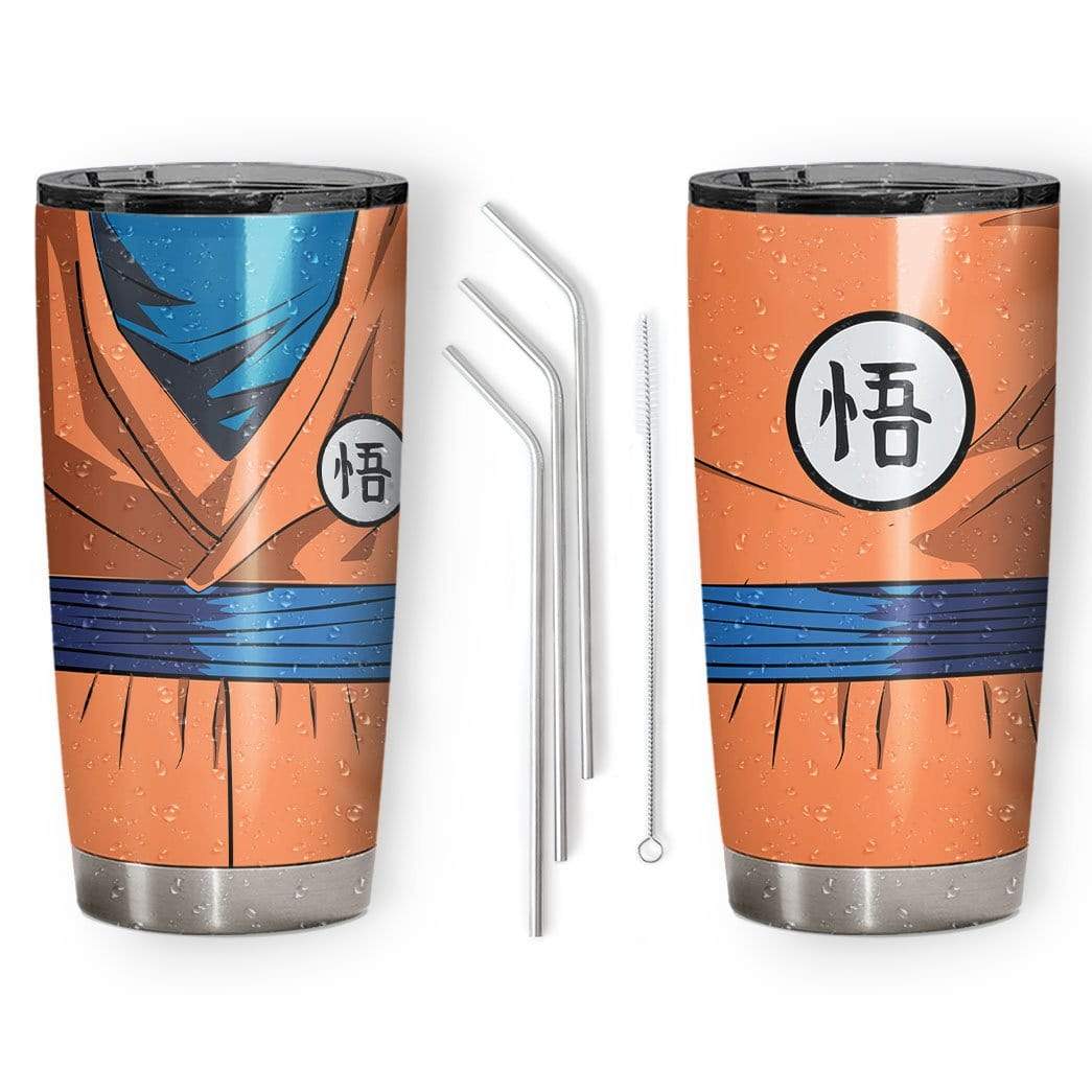 Gearhumans Gearhuman 3D Son Goku Custom Design Vacuum Insulated Tumbler GV260511 Tumbler