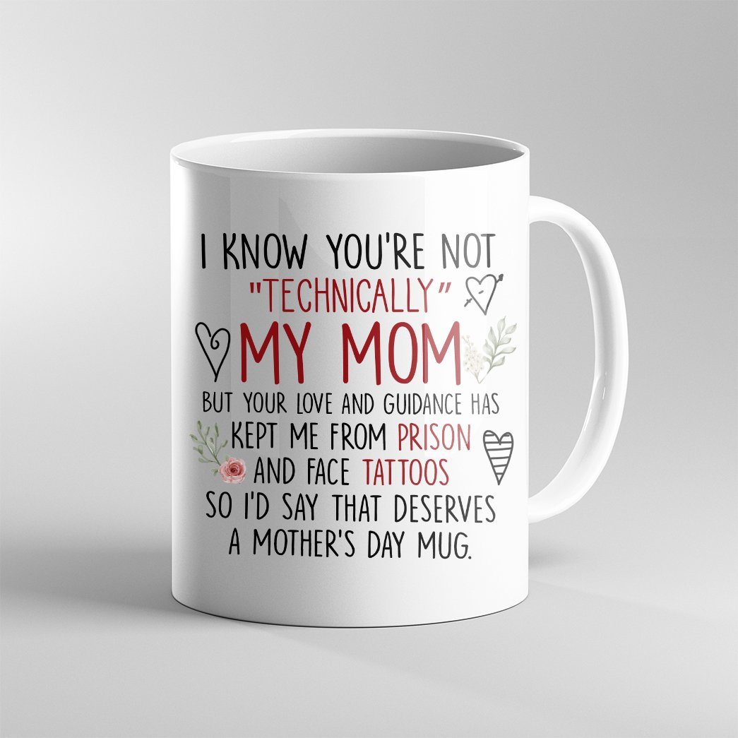 Gearhumans Gearhuman 3D Stepmom Mothers Day Gift Custom Name Mug GW230317 Mug