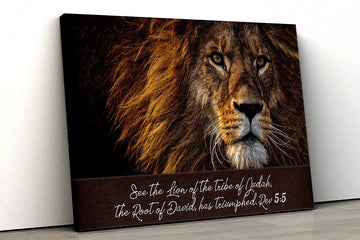 Gearhumans 3D The Lion Of Judah Custom Canvas