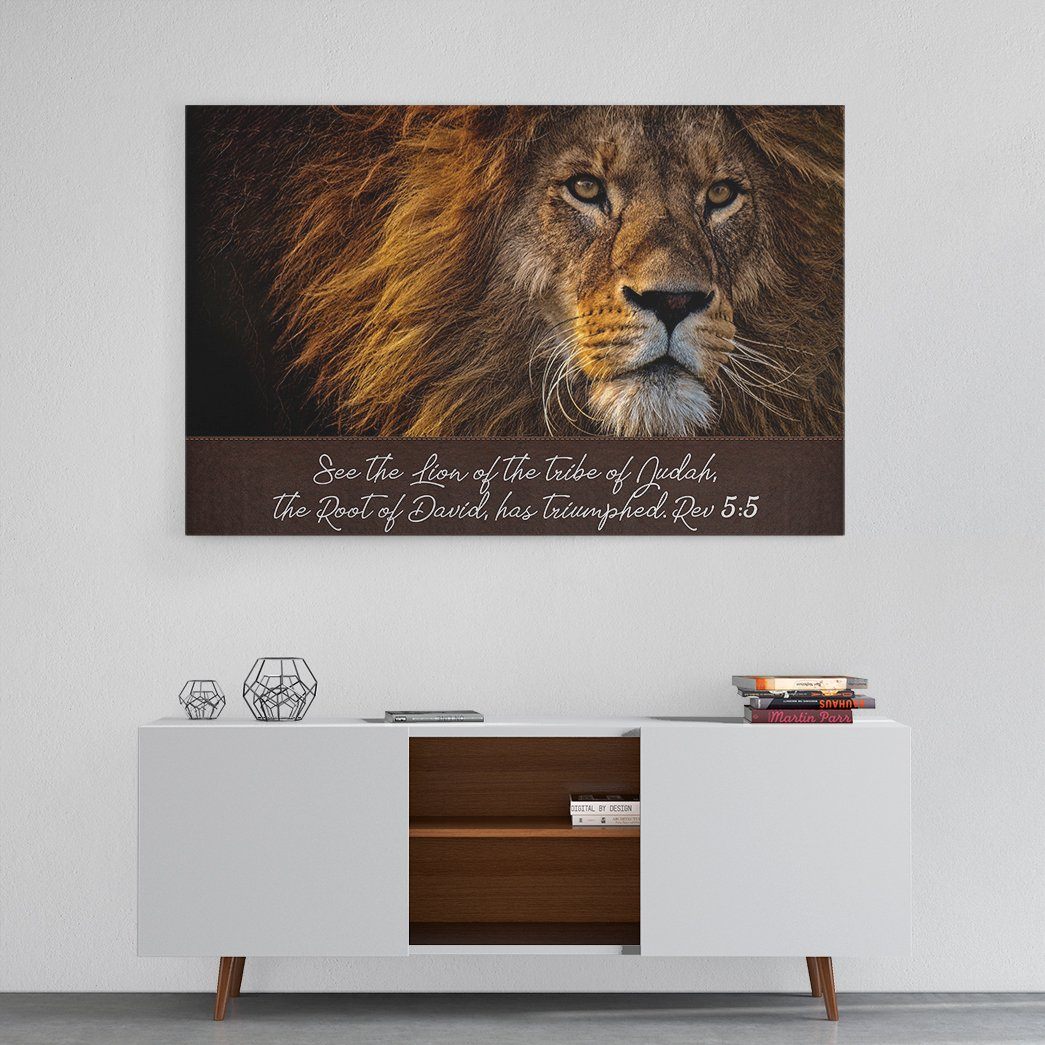 Gearhumans Gearhuman 3D The Lion Of Judah Custom Canvas GW15039 Canvas