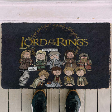 Gearhumans 3D The Lord Of The Ring Custom Doormat