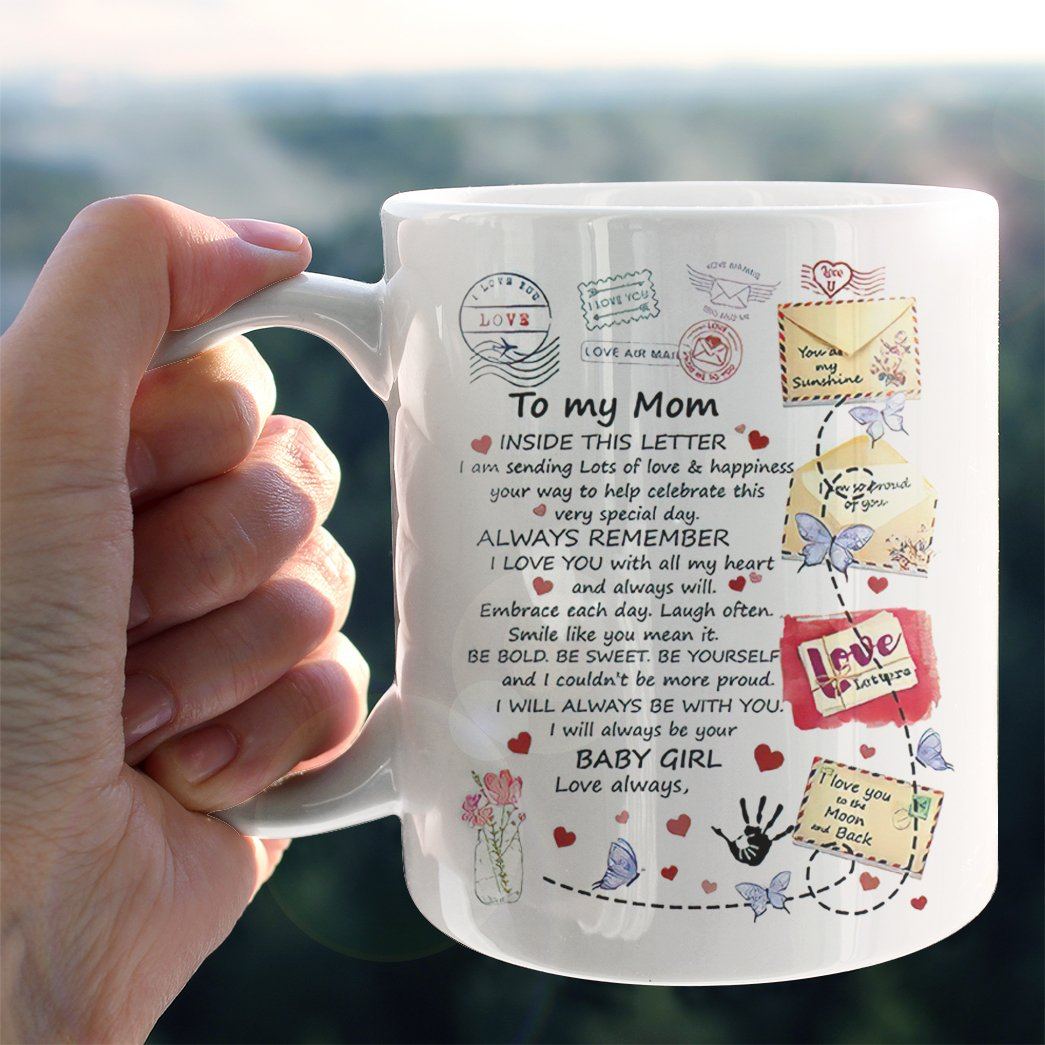 Gearhumans Gearhuman 3D To My Mom Letter Mug GJ020401 Mug