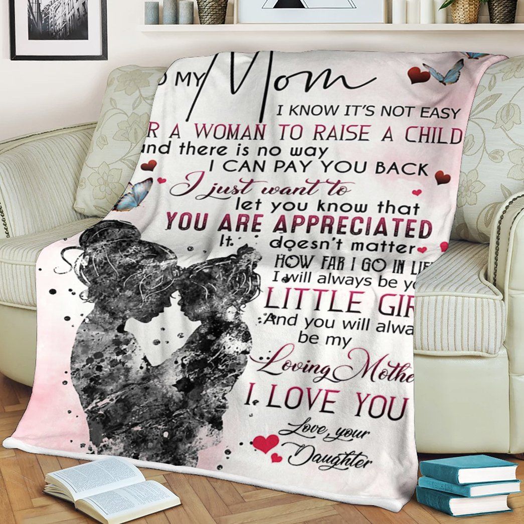 Gearhumans Gearhuman 3D To My Mom You Will Always Be My Loving Mother Blanket GH290328 Blanket