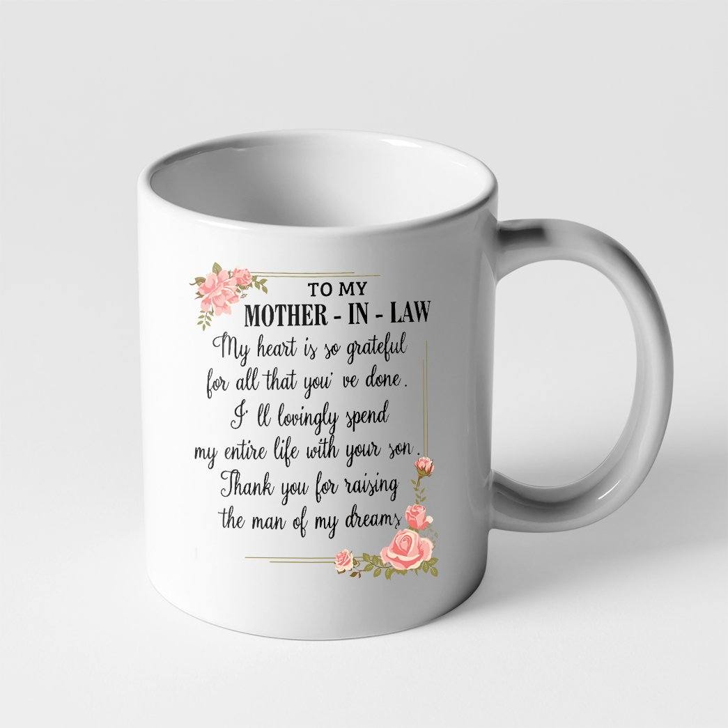 Gearhumans Gearhuman 3D To My Mother In Law Mothers Day Gift Custom Name Mug GW260323 Mug