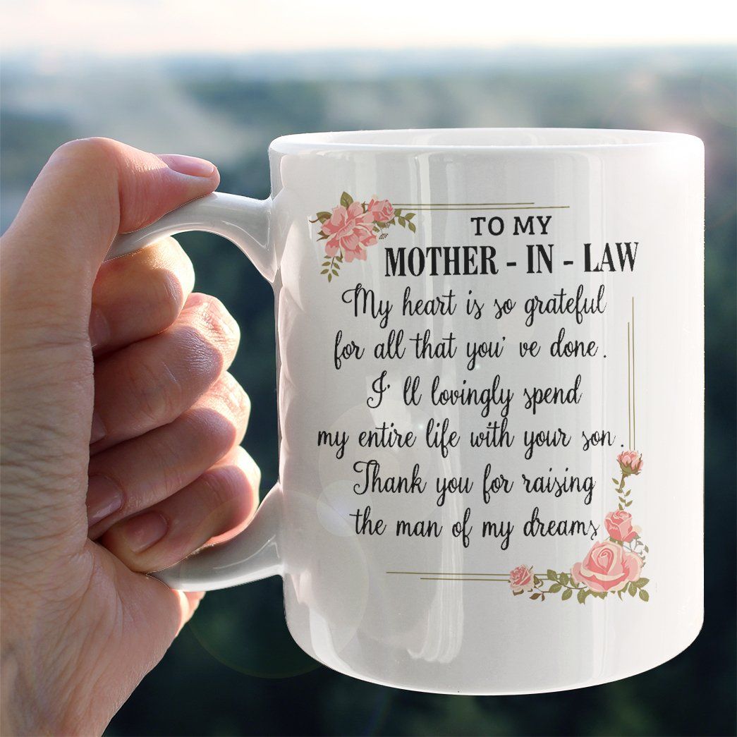 Gearhumans Gearhuman 3D To My Mother In Law Mothers Day Gift Custom Name Mug GW260323 Mug