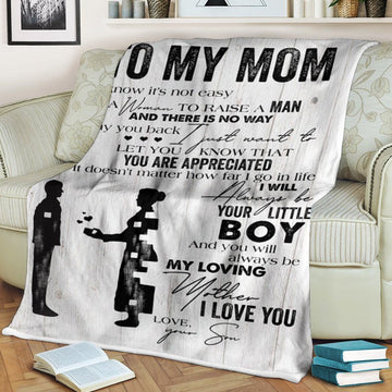 Gearhumans 3D You Will Always Be My Loving Mother Love From Son Blanket