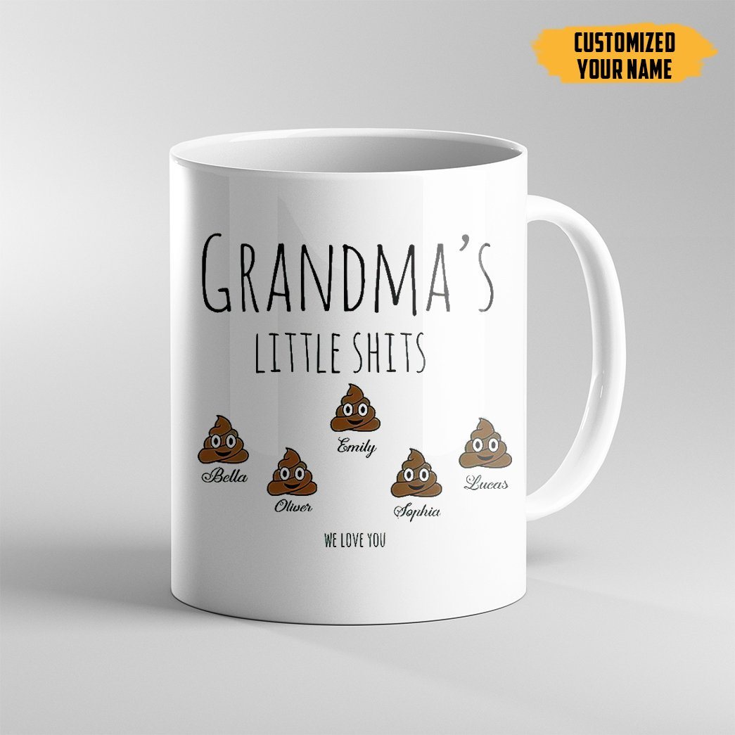 Gearhumans Gearhuman Grandmas Little Shits Mug GH260315 Mug 11oz