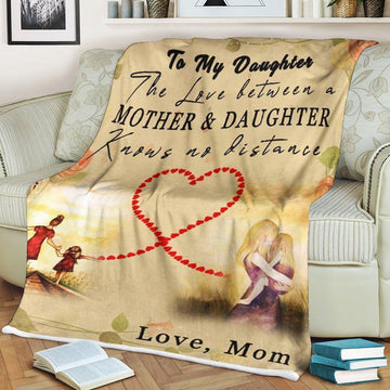 Gearhumans The love between a mother and daughter knows no distance Blanket