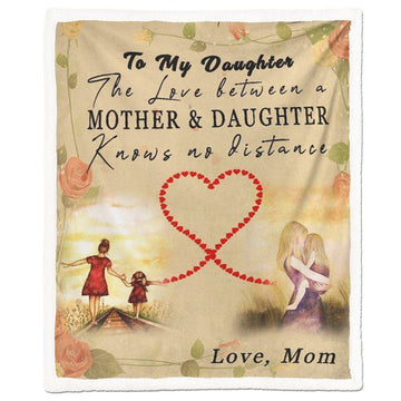 Gearhumans Gearhuman The love between a mother and daughter knows no distance Blanket GH260319 Blanket Blanket M(51''x59'')