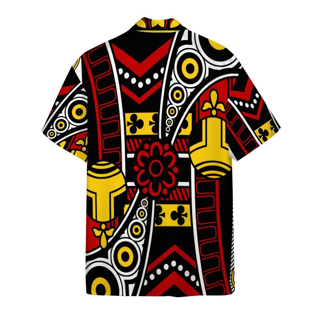 Gearhumans Gearhumsn 3D King of Clubs Alexandre Hawaii Shirt ZC22042128 Hawai Shirt 