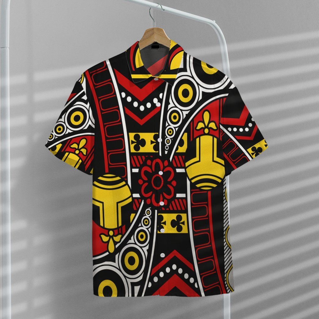 Gearhumans Gearhumsn 3D King of Clubs Alexandre Hawaii Shirt ZC22042128 Hawai Shirt 