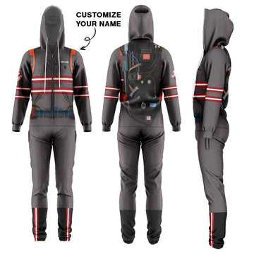 Gearhumans Ghostbusters Answer the Call 2016 Cosplay Custom Name Jumpsuit