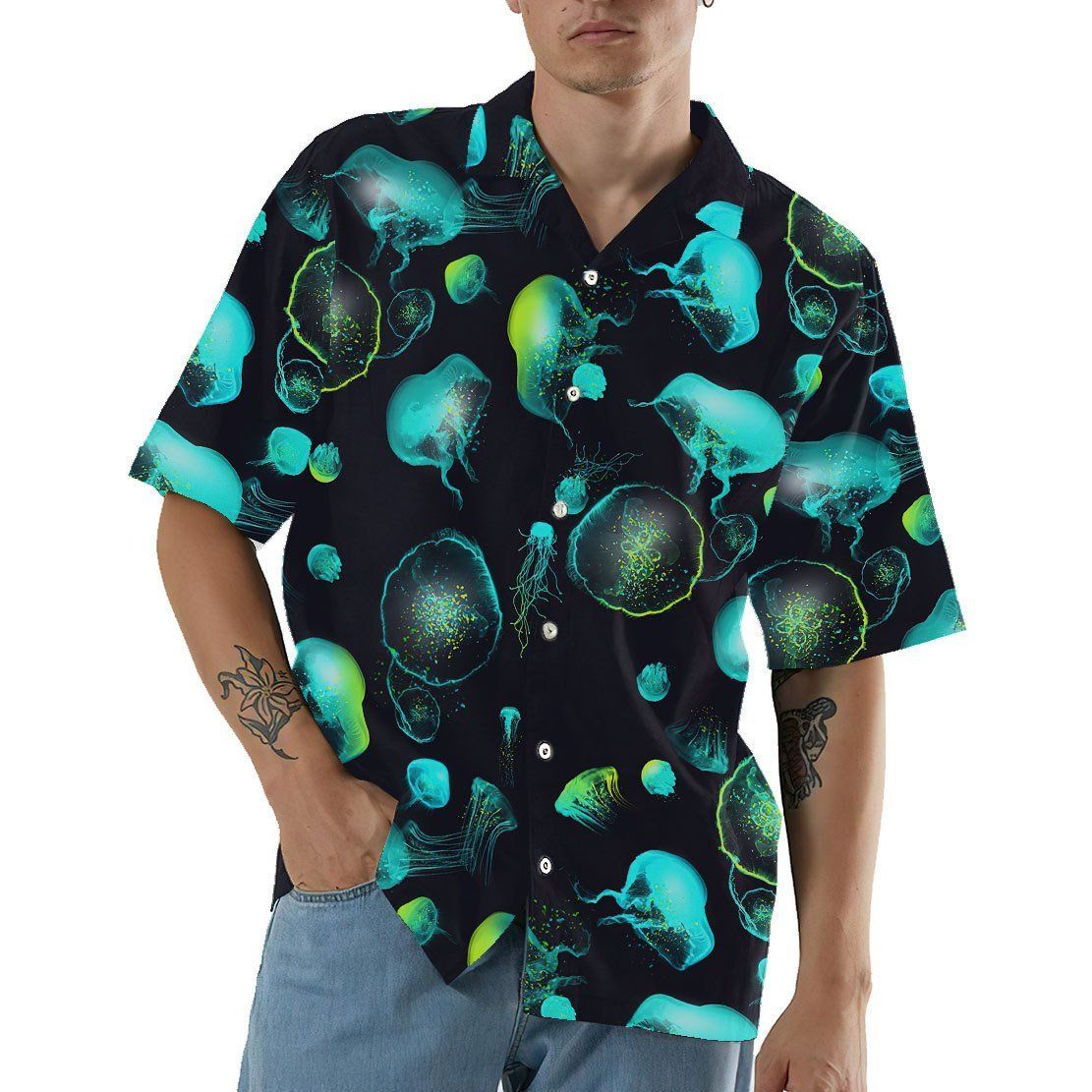 Mass Effect Warm & Tropical Aloha Shirt  Video Game Hawaiian Shirt Men &  Women – Official BioWare Gear Store