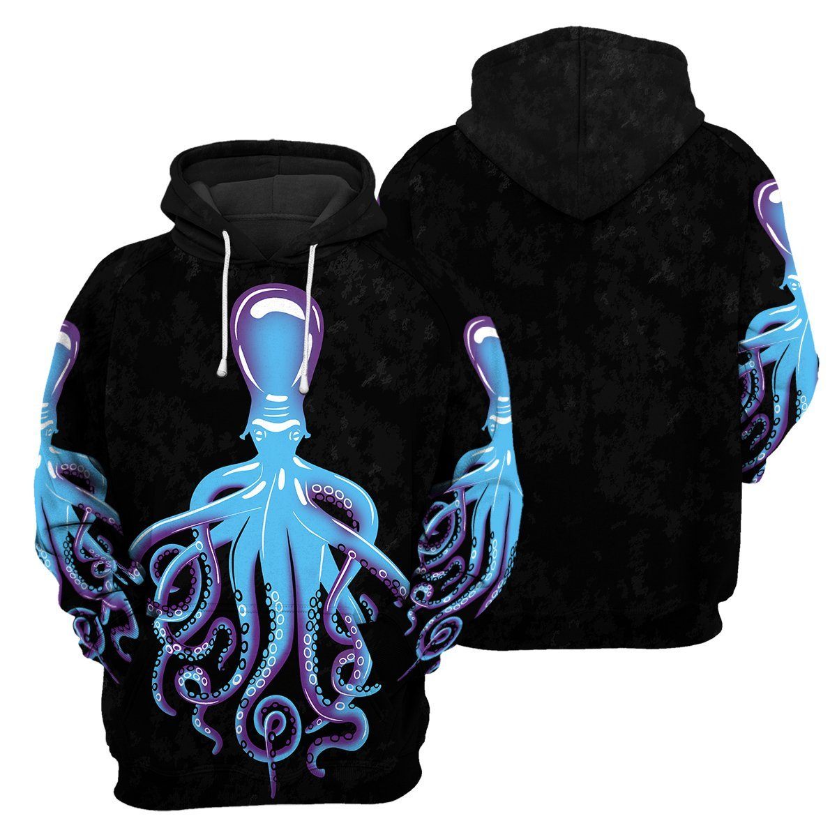 Gearhumans Octopus Scuba Diving - 3D All Over Printed Shirt shirt 3D Apparel HOODIE S 