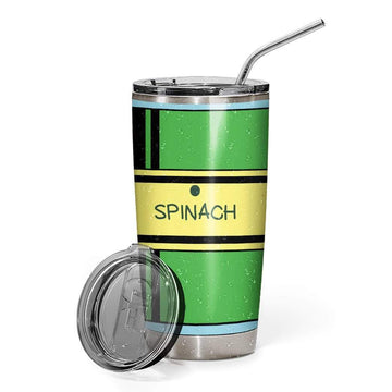 Gearhumans Popeye And Spinach Custom Design Vacuum Insulated Tumbler GV27057 Tumbler 20oz