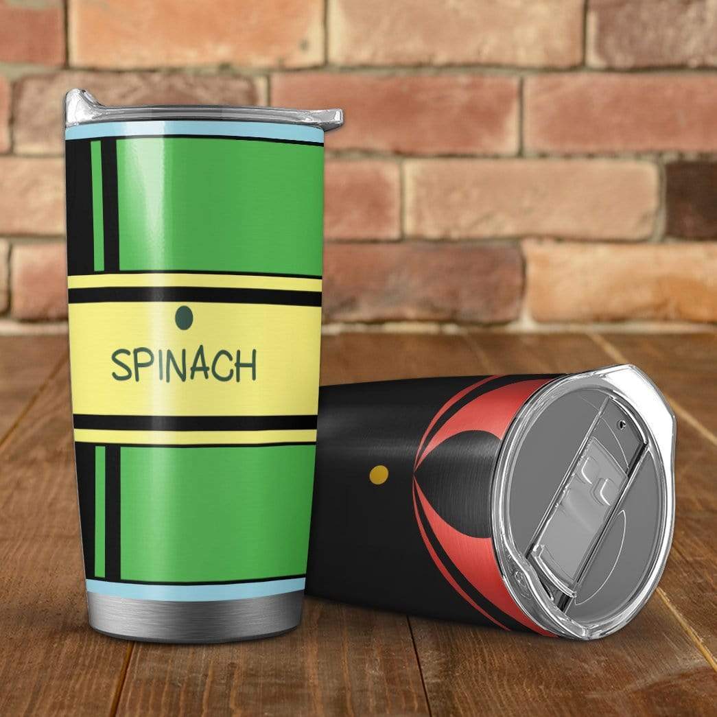 Gearhumans Popeye And Spinach Custom Design Vacuum Insulated Tumbler GV27057 Tumbler