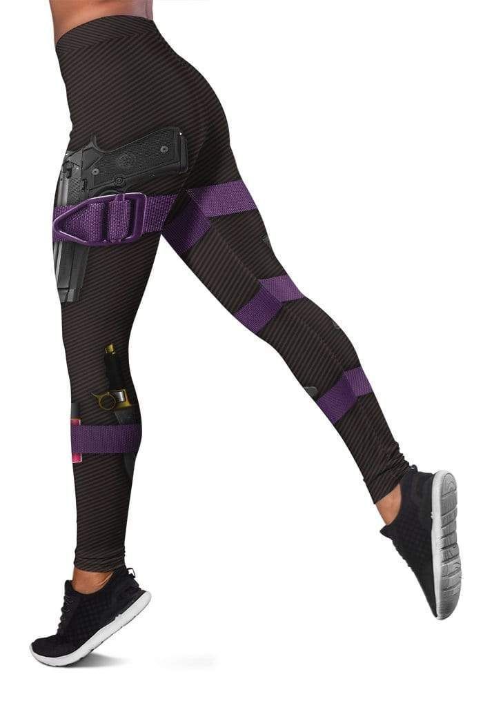 Gearhumans Girls with guns Full-print Leggings