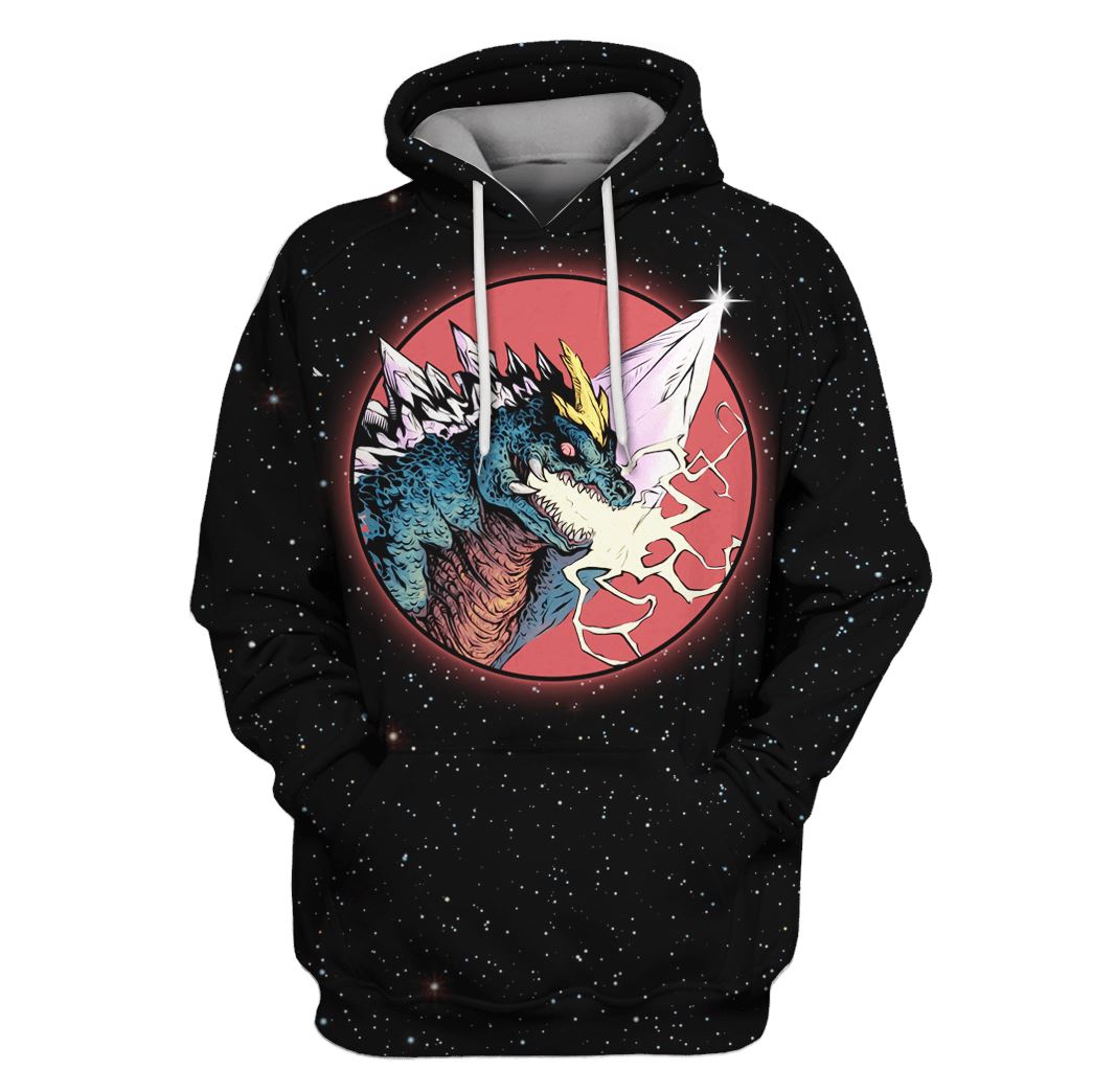 Godzilla King of the Monsters Custom Hoodies Apparel HD-MV110626 3D Custom Fleece Hoodies Hoodie S 