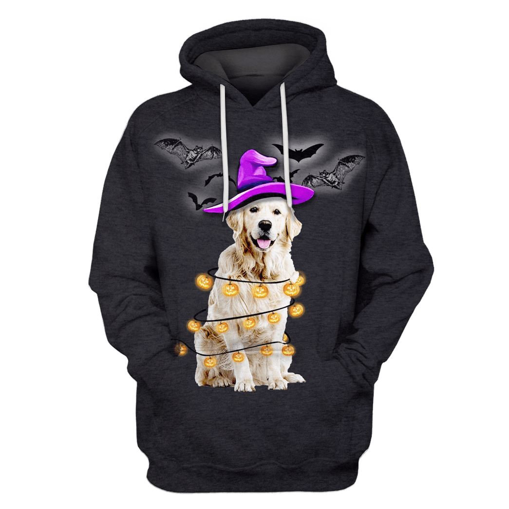 golden retriever Hoodies - T-Shirts Apparel PET101115 3D Custom Fleece Hoodies Hoodie S 