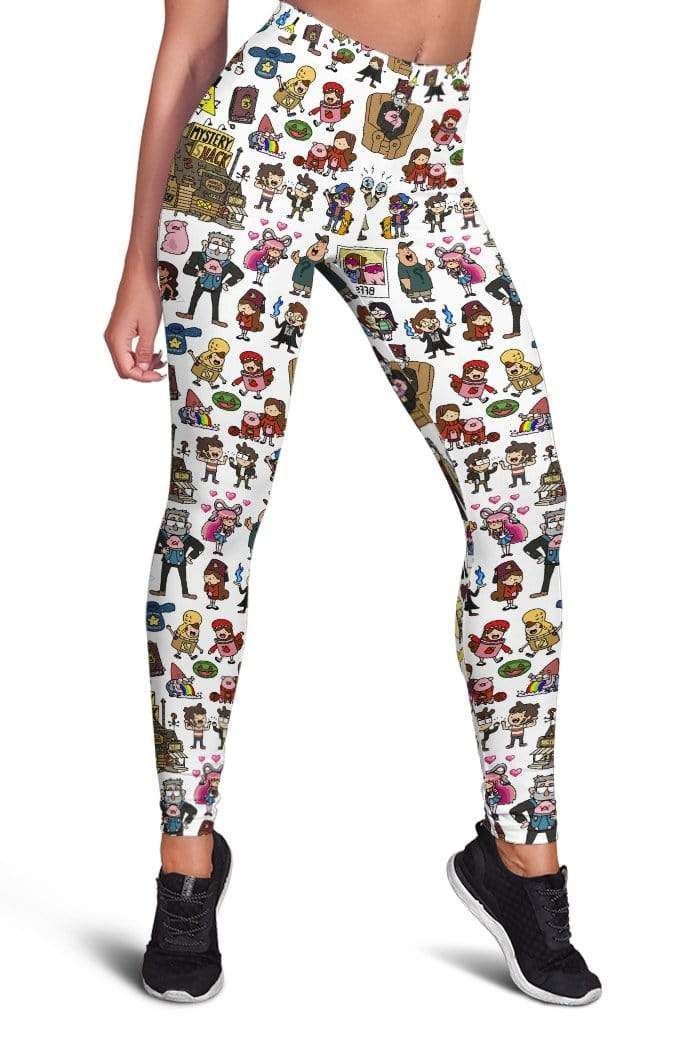 Gravity Falls Full-print Leggings HD-MV111406-LEG Leggings Leggings S 