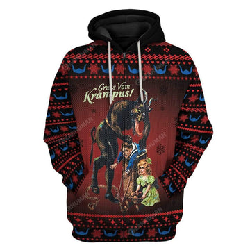 Gearhumans Gruss Vom Krampus Custom T-Shirts Hoodies Apparel