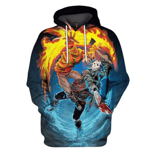 Halloween Hoodies T-Shirt Apparel NM060204 3D Custom Fleece Hoodies Hoodie S 