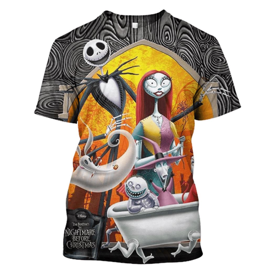 Halloween Nightmare Hoodies - T-Shirt Apparel NM060216 3D Custom Fleece Hoodies T-Shirt S 