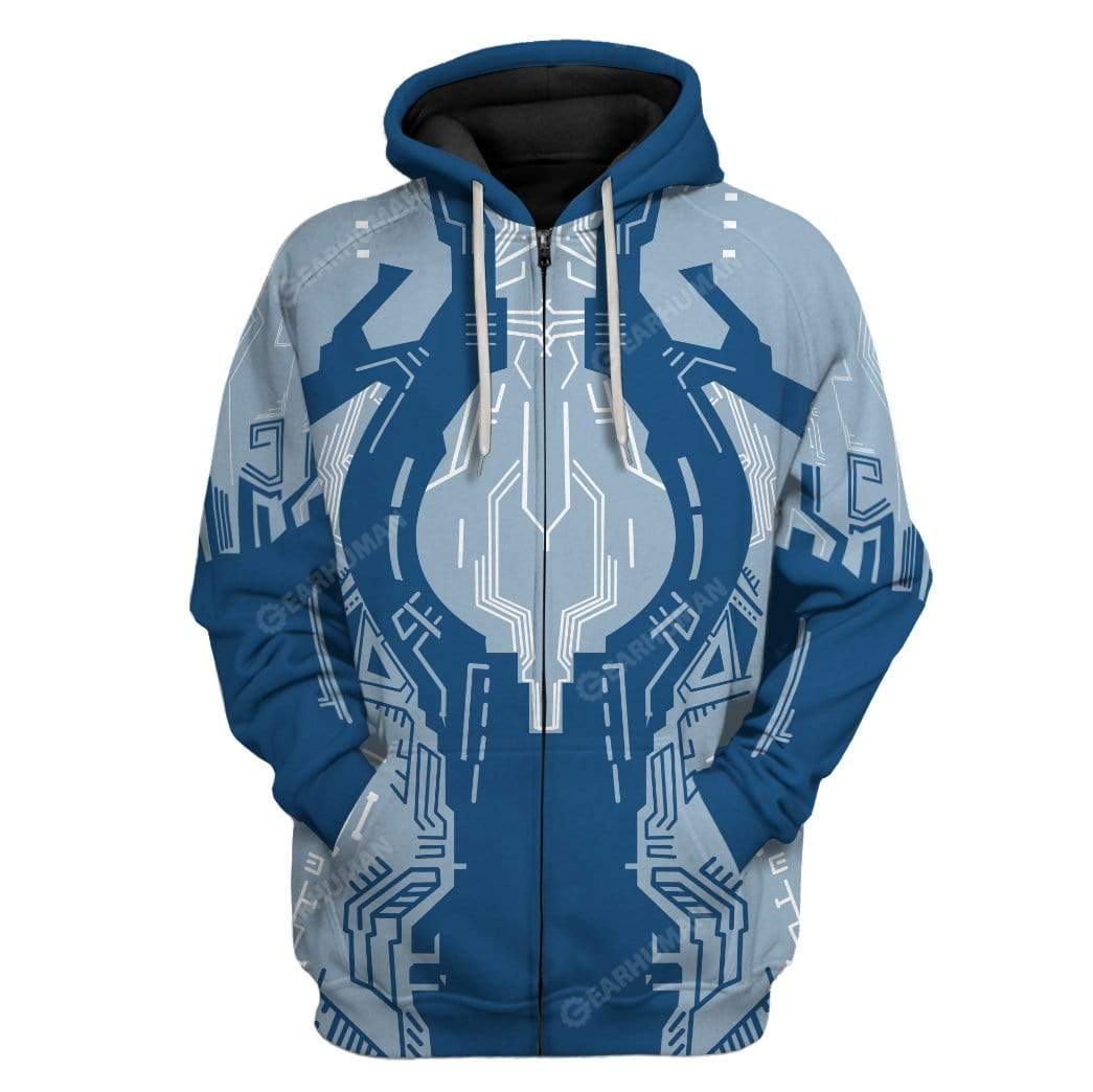 Gearhumans Halo 4 Cortana Hoodie T-Shirts Apparel