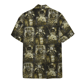 Gearhumans 3D Drag Racing hawaii shirt