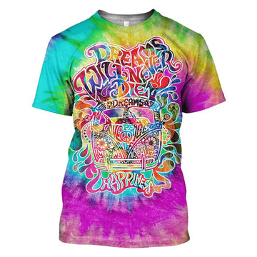 Gearhumans Hippie Happy Hoodies - T-Shirts Apparel