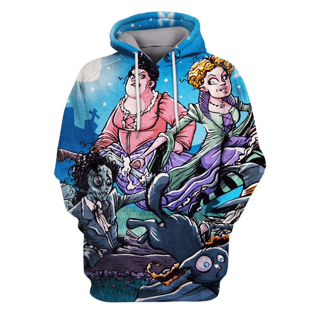 Hocus Pocus Hoodies - T-Shirts Apparel MV110192 3D Custom Fleece Hoodies Hoodie S 