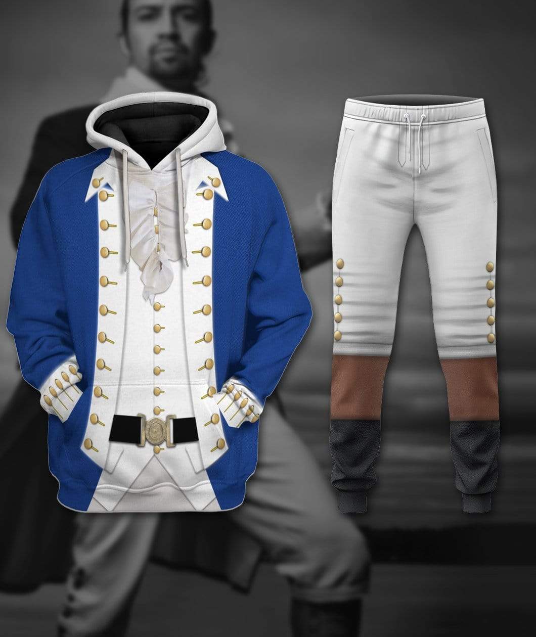 Gearhumans Hoodie Custom Alexander Hamilton Apparel