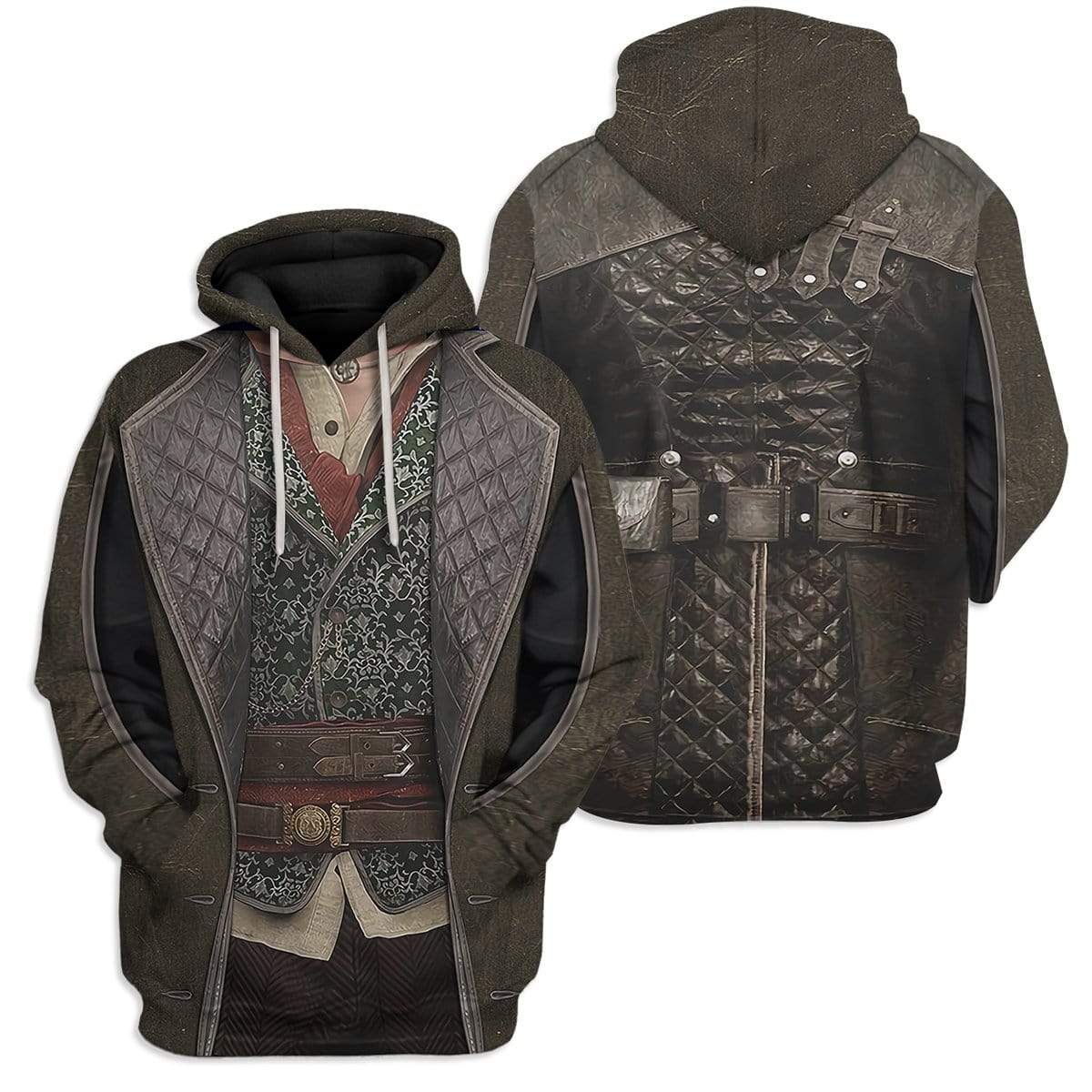 gentleman gear Gearhumans Hoodie Custom Ancient Roman Gentleman Apparel