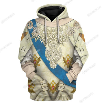 Gearhumans Hoodie Custom Catherine The Great Apparel