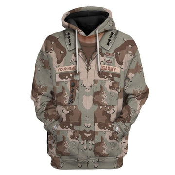 Gearhumans Hoodie Custom Custom Name Military Apparel