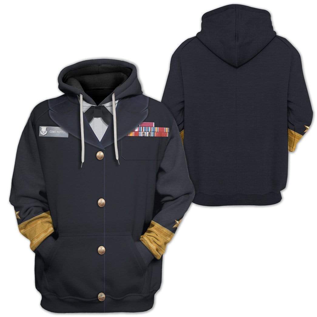 Hoodie Custom Grace Hopper Apparel HD-TA31101902 3D Custom Fleece Hoodies 