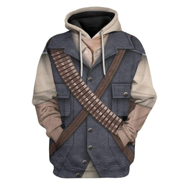 Gearhumans Hoodie Custom John Marston Apparel