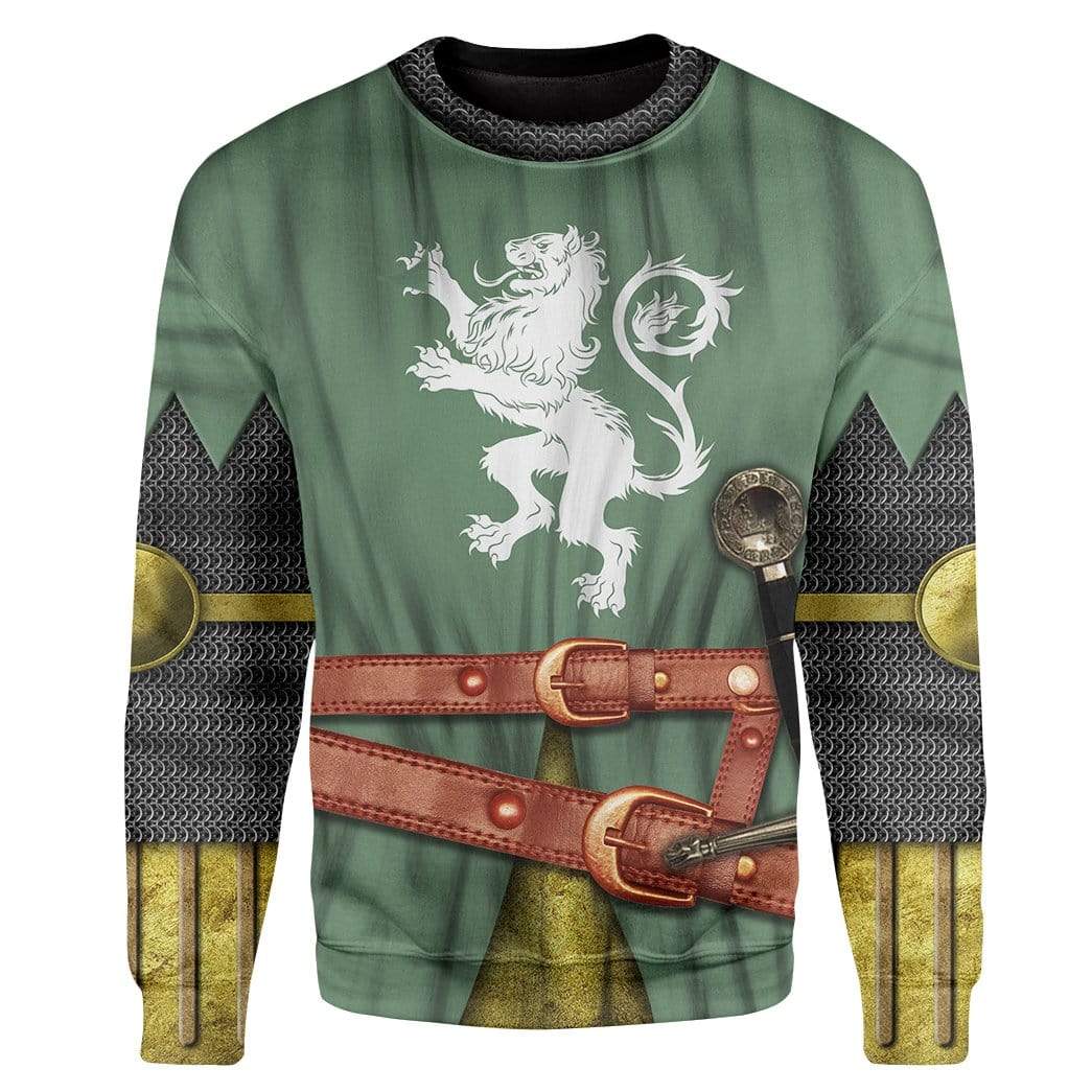 Hoodie Custom Medieval Knight Apparel HD-TT14101909 3D Custom Fleece Hoodies Long Sleeve S 