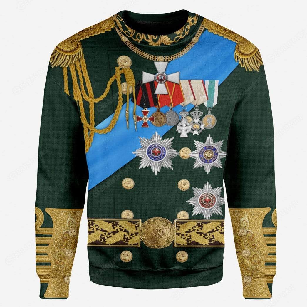 Hoodie Custom Nicholas II Apparel HD-TT2391904 3D Custom Fleece Hoodies Long Sleeve S 