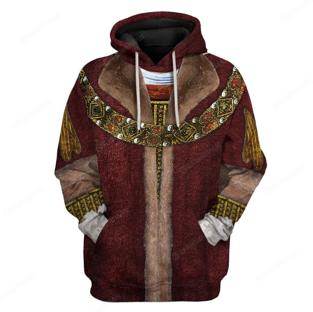 Hoodie Custom Richard III of England Apparel HD-TA11101906 3D Custom Fleece Hoodies Hoodie S 