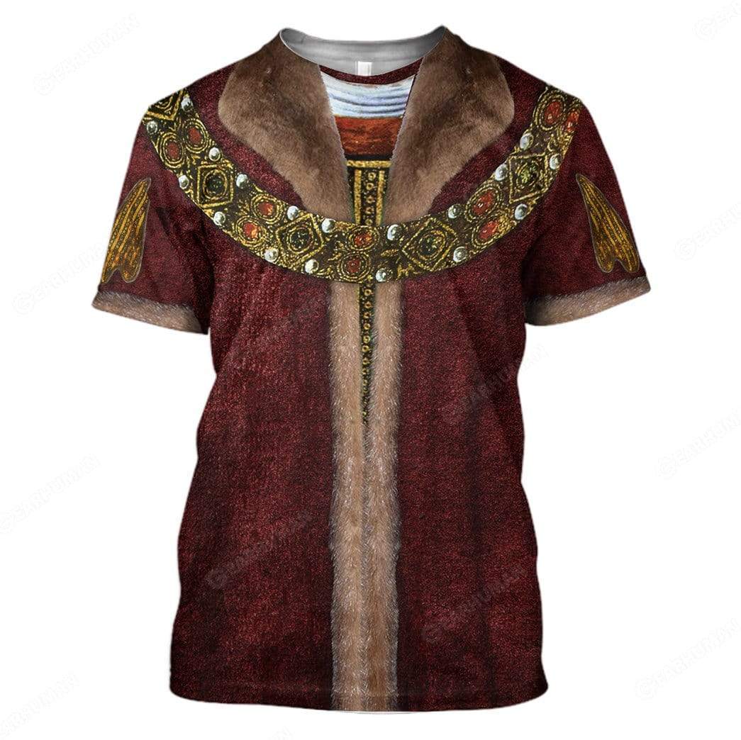 Hoodie Custom Richard III of England Apparel HD-TA11101906 3D Custom Fleece Hoodies T-Shirt S 
