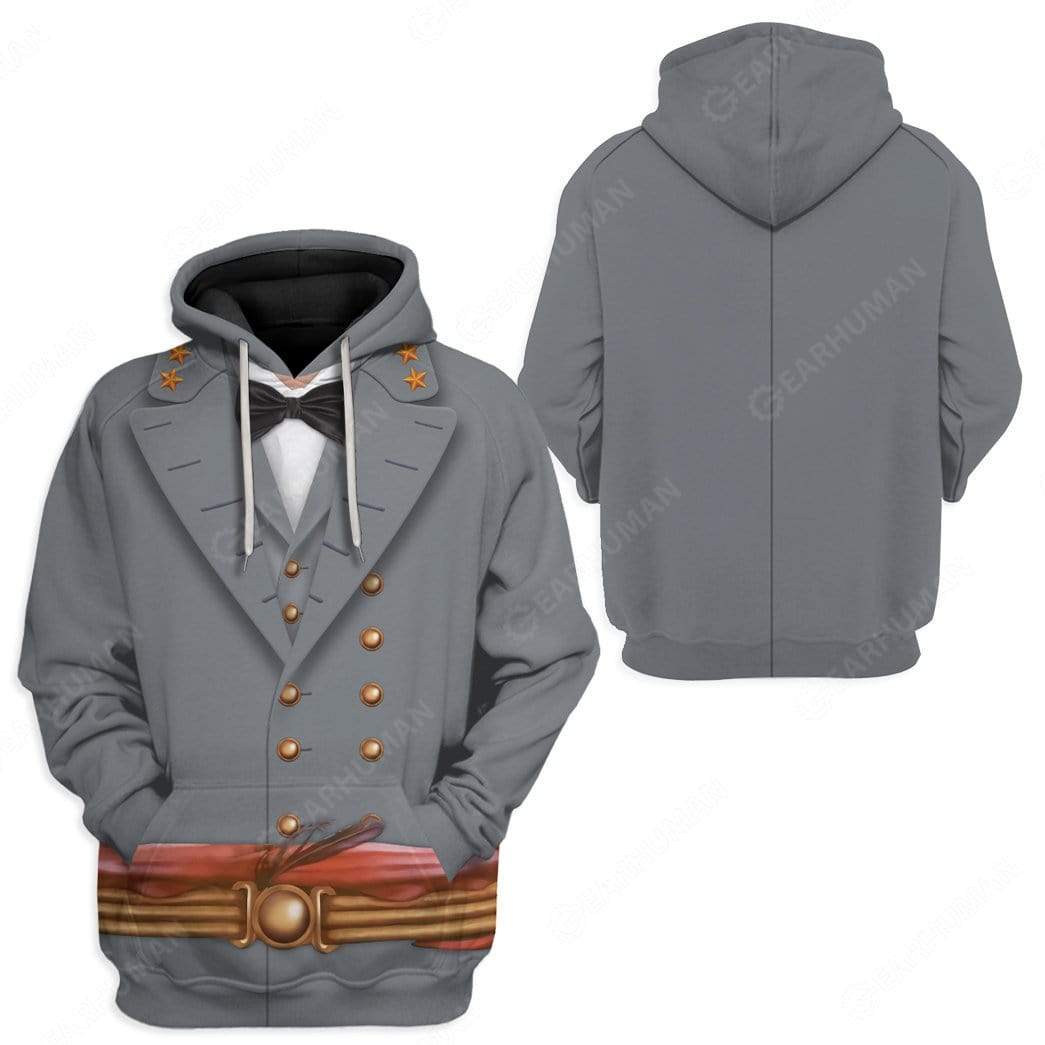 lee gear Gearhumans Hoodie Custom Robert E.Lee Apparel