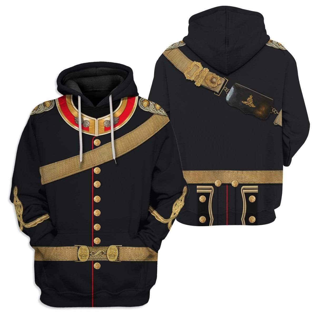 Hoodie Custom Royal Field Artillery Apparel HD-DT09101910 3D Custom Fleece Hoodies 