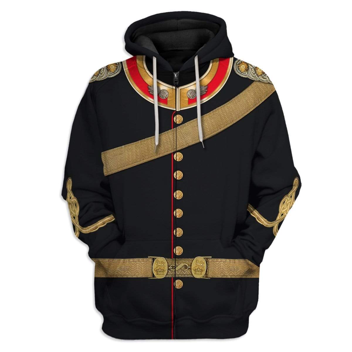 Hoodie Custom Royal Field Artillery Apparel HD-DT09101910 3D Custom Fleece Hoodies Zip Hoodie S 