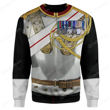 Gearhumans Hoodie Custom Soldier of the Blues and Royals Apparel