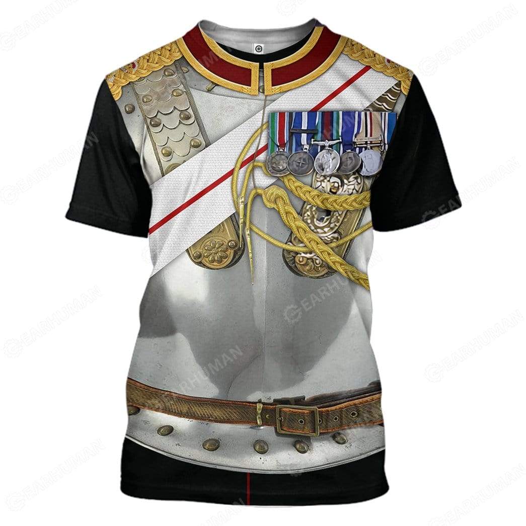 Hoodie Custom Soldier of the Blues and Royals Apparel HD-AT08101904 3D Custom Fleece Hoodies T-Shirt S 
