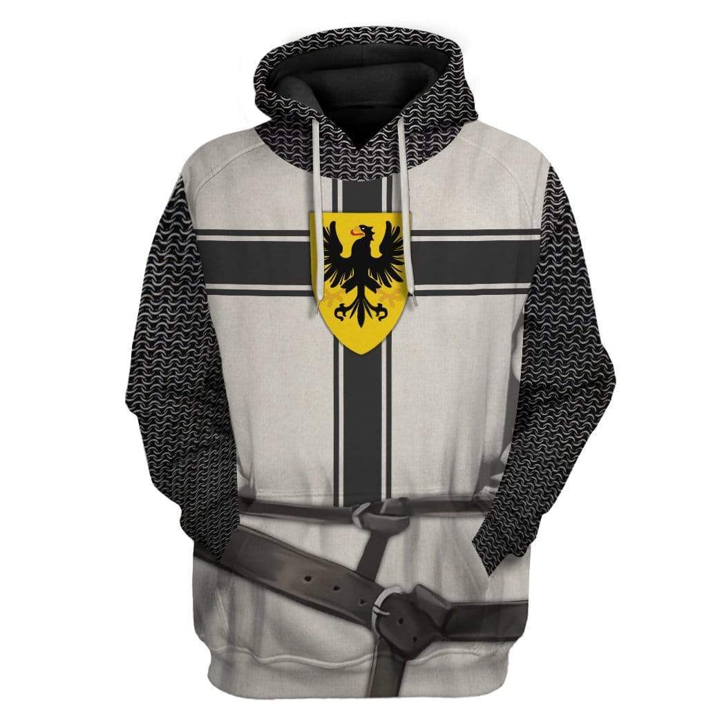 Hoodie Custom Teutonic Knight Apparel HD-TT16101904 3D Custom Fleece Hoodies Hoodie S 