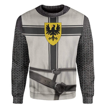 Gearhumans Hoodie Custom Teutonic Knight Apparel