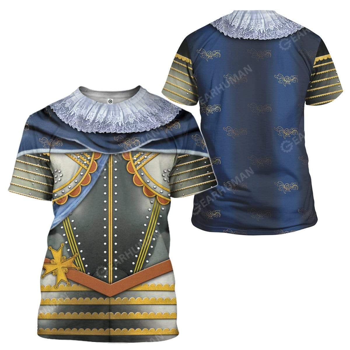 Hoodie Louis XIII Of France Custom T-shirt - Hoodies Apparel HD-TA31101913 3D Custom Fleece Hoodies 