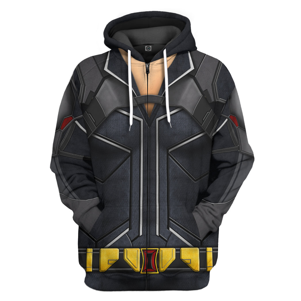 Gearhumans 3D Mrvl Black Widow Custom Tshirt Hoodie Apparel